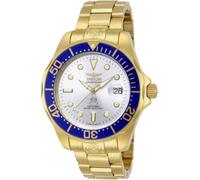 Invicta Grand Diver 13872 Men's Watch - Waterproof - Analogue - Automatic Movement - Stainless Steel with Silver dial - 47mm