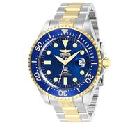 Invicta Grand Diver 27613 Men's Watch - Waterproof - Analogue - Automatic Movement - stainless steel with blue dial - 47mm