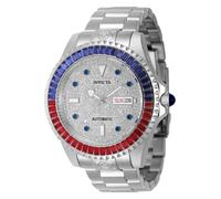 Invicta Grand Diver 46635 Men's Watch - Automatic Movement - Stainless Steel with Silver Dial - 47 mm
