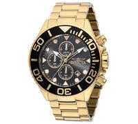 Invicta Grand Diver 48592 Men's Watch - Waterproof - Analogue - Quartz Movement - Stainless Steel with Black dial - 52mm