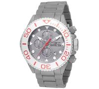 Invicta Grand Diver 49146 Men's Watch - Quartz Movement - Stainless Steel with Grey Dial - 52 mm