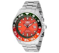 Invicta Grand Diver - Miami Edition 49118 Men's Watch - Waterproof - Analogue - Automatic Movement - Stainless Steel with Orange dial - 47mm