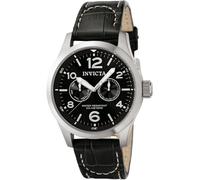 Invicta I-Force 0764 Men's Watch - Waterproof - Analogue - Quartz Movement - Stainless Steel with Black dial - 48mm
