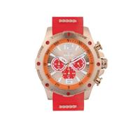 Invicta I-Force 43004 Men's Watch - Waterproof - Analogue - Quartz Movement - Stainless Steel with Red dial - 50mm