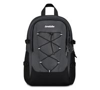 Invicta Invict-Act Plus School Backpack, Grey, Double Compartment with PC Pocket and Bottle Pocket, 29 Litres, Middle and High School, Girl Backpack, Boy, grey, Taglia Unica