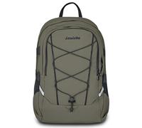 Invicta Invict-Act Plus Work Backpack, Grey, Double Compartment with 14" PC Pocket, Water Bottle Pocket and Reinforced Base, Large and Versatile 29L Backpack for Office and University, for Men and