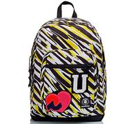 Invicta Jelek Animalier Patch Me Zebra, Unisex Double Compartment Backpack - Children, Yellow, One Size
