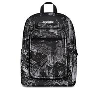 Invicta Jelek Fantasy School Backpack, Black, 34 L, Double Compartment, Multi-Purpose Pockets, Inner Pocket with Organizer, Computer Compartment, Bottle Pocket, Middle and High School, Boy, Girl