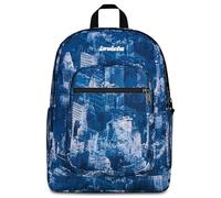 Invicta Jelek Fantasy School Backpack, Blue, 34 L, Double Compartment, Multi-Purpose Pockets, Inner Pocket with Organizer, Computer Compartment, Bottle Pocket, Middle and High School, Boy, Girl