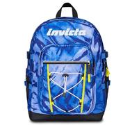 Invicta Jelek Fantasy School Backpack, Blue, Super Large Double Compartment Backpack with PC or Tablet Pocket, Bottle Holder and Pocket with Organizer, Travel Backpack