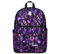 Invicta Jelek Fantasy School Backpack, Purple, Double Compartment Super Large Backpack with PC or Tablet Pocket, Bottle Pocket and Organizer, Medium Upper and Travel Backpack, Girl