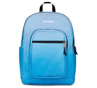 Invicta Jelek Fantasy Shine School Backpack, Light Blue, Glitter Effect, 34 L, Double Compartment, Pocket with Organizer, Computer Pocket, Bottle Pocket, Middle and High School, Girl