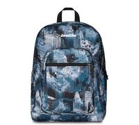 Invicta Jelek School Backpack, Blue, Double Compartment with PC Pocket and Bottle Pocket, 34 Litres, Middle and High School, Boy Backpack, blue, Taglia Unica