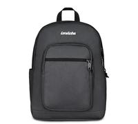 Invicta Jelek School Backpack, Grey, Double Compartment with PC Pocket and Bottle Pocket, 34 Litres, Middle and High School, Boy and Girl Backpack, grey, Taglia Unica