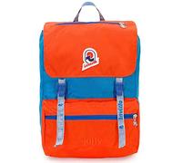 Invicta Jolly III Vintage Laptop Backpack (Dresdenblue/Redorange)