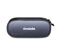 Invicta Lip Fantasy Shine School Pencil Holder, Black, Glitter Effect, Shiny, Organizer with Elastic Pencil Holders, Internal Zip Pocket, Backpack Accessories, Middle and High School, Girl