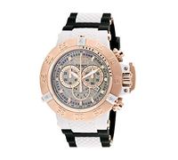 INVICTA Men's Chronograph Quartz Watch with Plastic Silicone Strap 0931