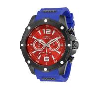 Invicta Men's I-Force 50mm Stainless Steel, Silicone Quartz Watch, Black (Model: 34020)