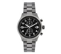 INVICTA Men's II Collection Gunmetal Ion-Plated and Stainless Steel Watch, 24 (Model: 0368 & 0369), Black, Size 24, Casual