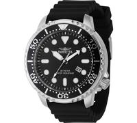 Invicta Men's IN-44834 Pro Diver 48mm Quartz Watch in Black Invicta Black One Size