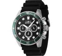 Invicta Men's IN-46086 Pro Diver 45mm Quartz Watch in Black Invicta Black One Size