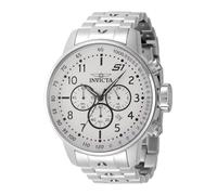 Invicta Men's S1 Rally Quartz Watch with Stainless-Steel Strap, Silver, 22 (Model: 23078)