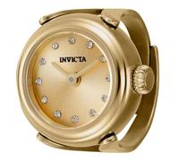 Invicta Mini 44483 Women's Watch - Waterproof - Analogue - Quartz Movement - Stainless Steel with Gold dial - 17mm