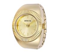 Invicta Mini Ring 48947 Women's Watch - Quartz Movement - Stainless Steel with Gold Dial - 17 mm