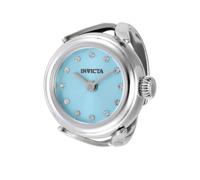 Invicta Mini Ring 49071 Women's Watch - Quartz Movement - Stainless Steel with Blue Dial - 17 mm