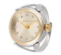 Invicta Mini Ring 48576 Women's Watch - Quartz Movement - Stainless Steel with Gold Dial - 17 mm