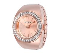 Invicta Mini Ring 48945 Women's Watch - Quartz Movement - Stainless Steel with Rose Gold Dial - 17 mm