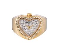 Invicta Mini Ring 49577 Women's Watch - Quartz Movement - Stainless Steel with Silver Dial - 18 mm