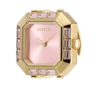 Invicta Mini Ring 49586 Women's Watch - Quartz Movement - Stainless Steel with Pink Dial - 21 mm