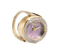 Invicta Mini Ring 49600 Women's Watch - Quartz Movement - Stainless Steel with Pink Dial - 24 mm