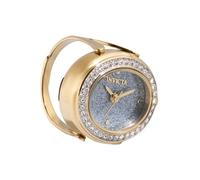 Invicta Mini Ring 49603 Women's Watch - Quartz Movement - Stainless Steel with Blue Dial - 24 mm