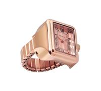 Invicta Mini Ring Watch 49896 Women's Watch - Waterproof - Analogue - Quartz Movement - Stainless Steel with Rose Gold dial - 18mm