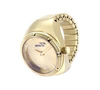 Invicta Mini Ring Watch 50641 Women's Watch - Quartz Movement - Stainless Steel with Gold Dial - 20 mm