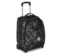 Invicta New Benin Fantasy Fixed School Trolley, Grey, 2 in 1, Dual Use, Trolley and Backpack, School and Travel Backpack, Boy and Girl, Grey, Taglia Unica, Modern