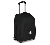 Invicta New Benin Solid Fixed School Trolley Black, 2 in 1, Dual Use, Trolley and Backpack, Travel School Backpack, Boy and Girl, Blue, Taglia Unica, Modern