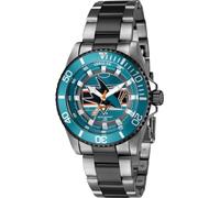 Invicta NHL 42222 Women's Watch - Waterproof - Analogue - Quartz Movement - Stainless Steel with Green dial - 38mm