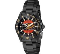 Invicta NHL 42225 Women's Watch - Waterproof - Analogue - Quartz Movement - Stainless Steel with Orange dial - 38mm