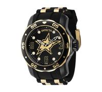 Invicta NHL - Dallas Stars 42325 Men's Watch - Waterproof - Analogue - Quartz Movement - Stainless Steel with Black dial - 48mm