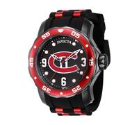 Invicta NHL - Montreal Canadiens 42662 Men's Watch - Waterproof - Analogue - Quartz Movement - Stainless Steel with Black dial - 48mm