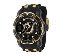 Invicta NHL - New Jersey Devils 42310 Men's Watch - Waterproof - Analogue - Quartz Movement - Stainless Steel with Black dial - 48mm
