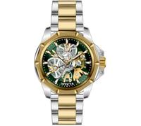Invicta Objet D Art 50381 Men's Watch - Quartz Movement - Stainless Steel with Green Dial - 44 mm