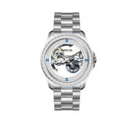 Invicta Objet D Art 69113 Men's Watch - Waterproof - Analogue - Automatic Movement - Stainless Steel with White dial - 43mm