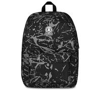 Invicta Ollie Fantasy Monoscompartment, Grey, Bottle Pocket, 14" PC Pocket, School Backpack, Girl and Boy, grey, Taglia unica, modern