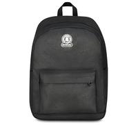 Invicta Ollie Solid Monoscompartment, Black, Bottle Pocket, 14" PC Pocket, School Backpack, Girl and Boy, Black, Taglia unica, modern