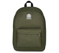 Invicta Ollie Solid Monoscompartment, Green, Bottle Pocket, 14 Inch Laptop Pocket, School Backpack, Girl and Boy, green, Taglia unica, modern