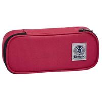 Invicta Pencil case - SOLID RECYCLED § Pen Bag, Box for Stationery, Pen Pouch, Perfect for School Supplies, for Teen, Girls&Boys, Italian Design, red